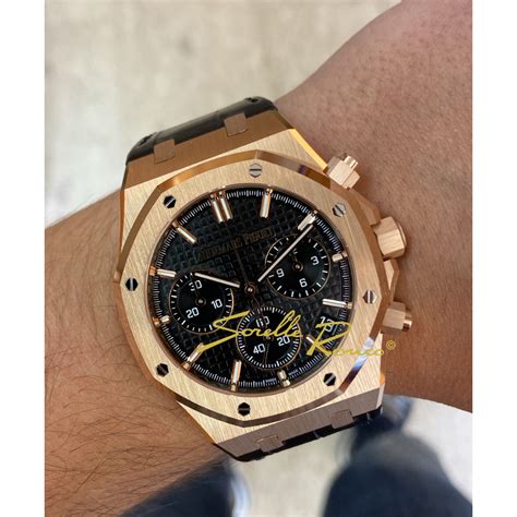 audemars piguet rosa cinturino nero|Acquista Audemars Piguet Royal Oak su Chrono24.